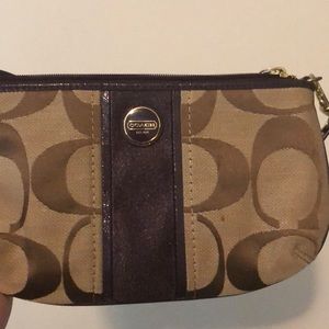 Coach purse - purple